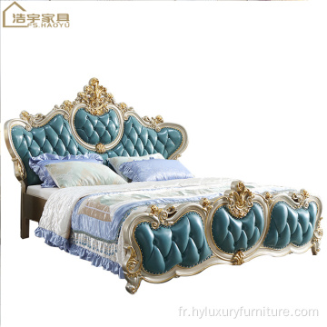 turquie bleu cuir meubles chambre adulte
